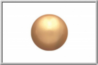Swarovski� 5810 Crystal Pearls, 6mm, 0306 - bright gold, 10 Stk.